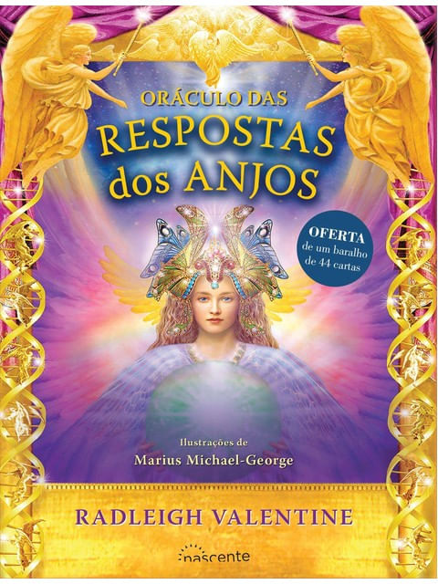 Capa do livro Oráculo das Respostas dos Anjos de Radleigh Valentine