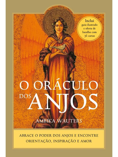 Capa do livro O Oráculo dos Anjos de Ambika Wauters