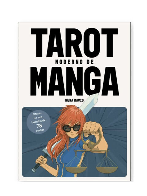 Capa do livro Tarot Moderno de Manga de Hera David