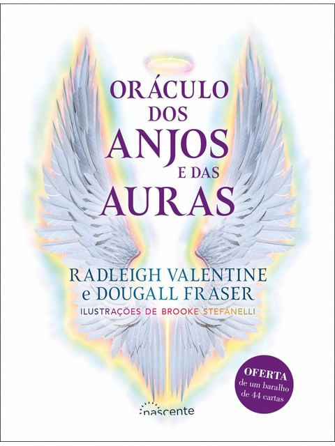 Capa do livro Oráculo dos Anjos e das Auras de Radleigh | Fraser Dougall Valentine
