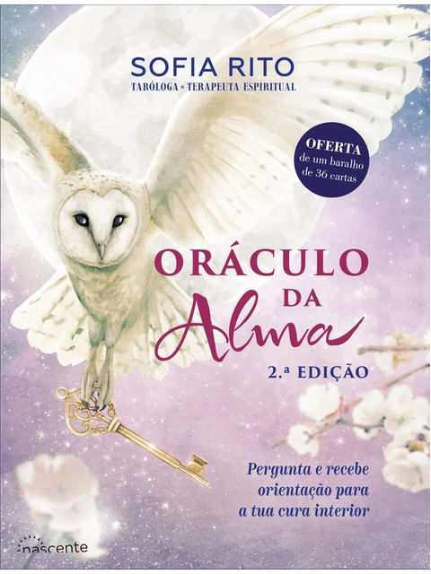 Capa do livro Oráculo da Alma de Sofia Rito
