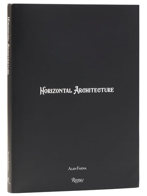 Capa do livro Horizontal Architecture - Alan Faena de Alan Faena