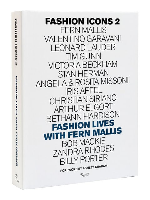 Capa de Fashion Icons - Fashion Lives With Fern Mallis