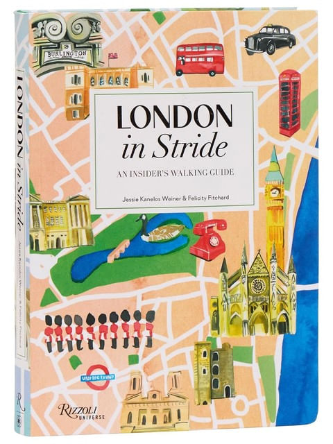 Capa do livro London In Stride - An Insider’S Walking Guide de Jessie Kanelos | Fitchard Felicity Weiner
