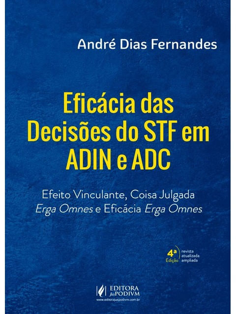 Capa de Eficácia das Decisões do Stf em Adin e Adc - 2026