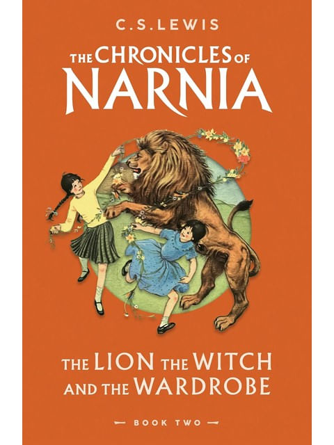 Capa do livro The Lion, The Witch And The Wardrobe de C. S Lewis