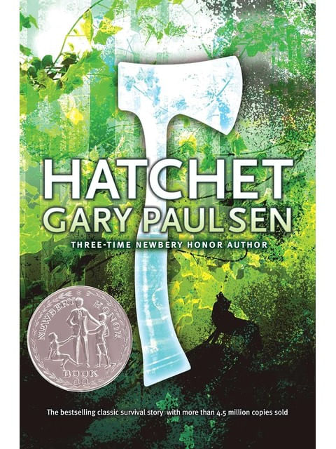 Capa do livro Hatchet de Gary Paulsen
