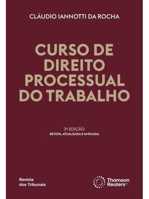 Capa de Curso de Direito Processual do Trabalho - 2026