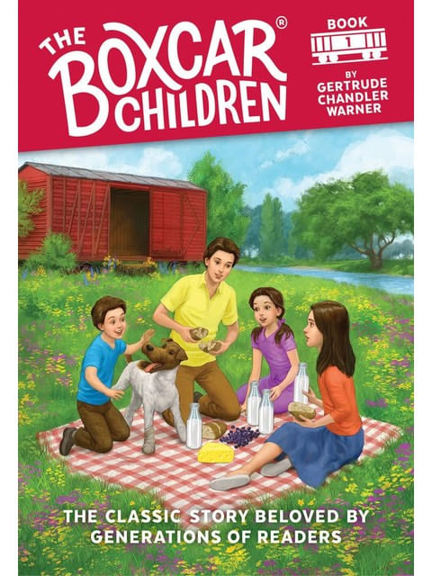Capa do livro The Boxcar Children de Gertrude Chandler Warner