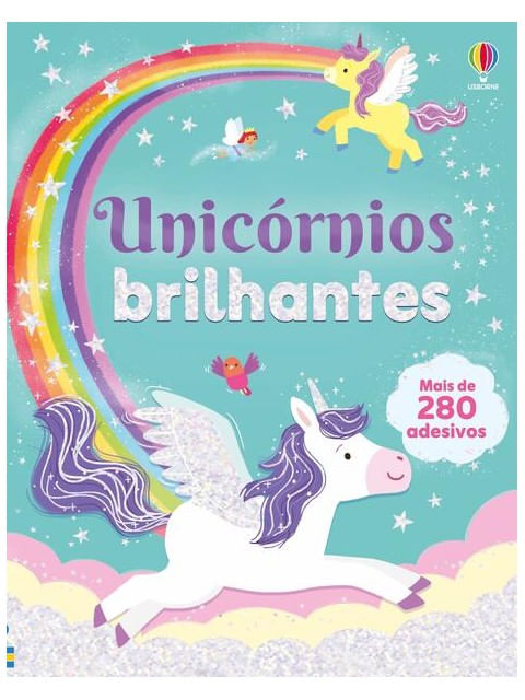 Capa de Unicórnios Brilhantes