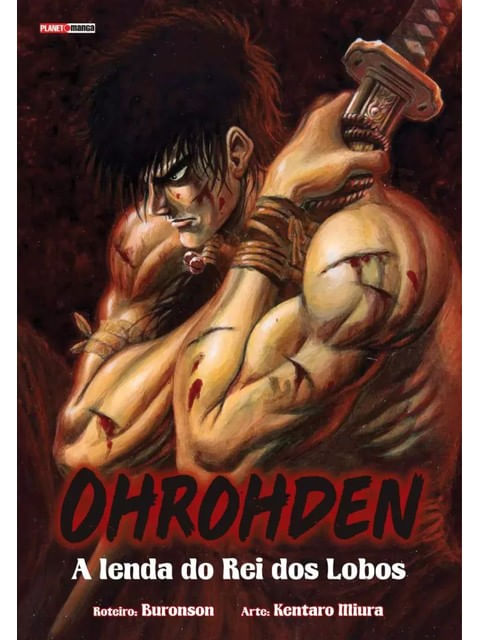 Capa de Ohrohden - a Lenda do Rei dos Lobos