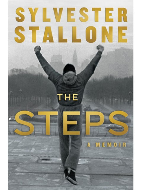 Capa do livro The Steps - a Memoir de Sylvester Stallone
