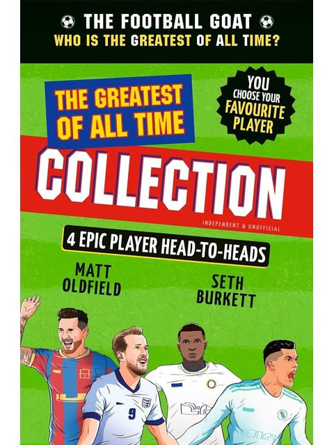Capa do livro The Football Goat de Matt | Burkett Seth Oldfield