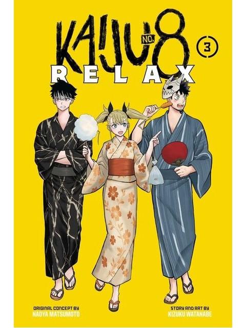 Capa do livro Kaiju no. 8 - Relax - Vol. 3 de Naoya | Watanabe Kizuku Matsumoto
