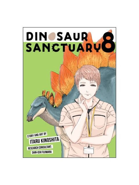 Capa do livro Dinosaur Sanctuary - Vol. 8 de Itaru Kinoshita