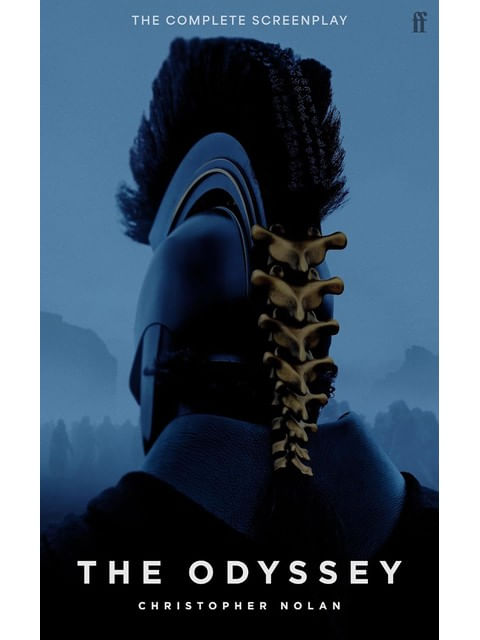 Capa do livro The Odyssey de Christopher Nolan
