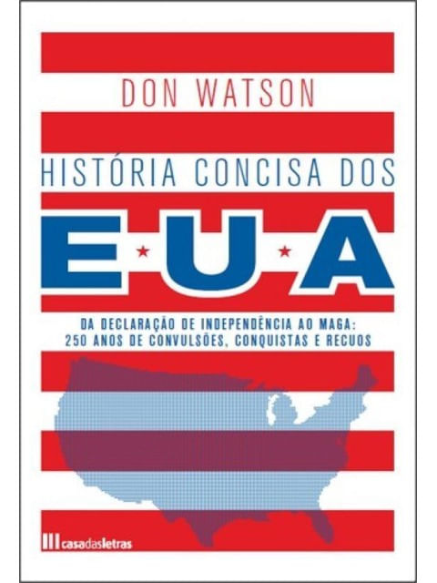 Capa do livro História Concisa dos Eua de Don Waltson