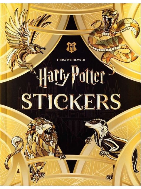 Capa do livro Harry Potter Stickers