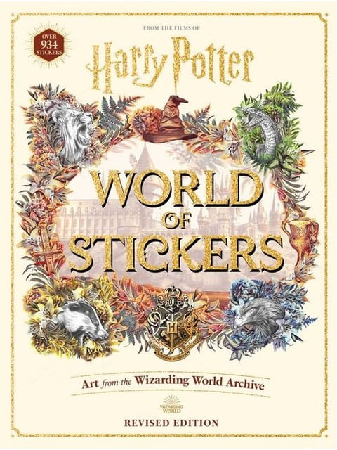 Capa do livro Harry Potter World Of Stickers