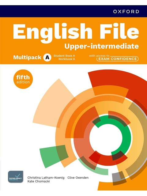 Capa do livro English File Upper-Intermediate - Multipack a - Student Book + Workbook With Access To Exam Confiden de Clive | Latham-Koenig Christina | Chomacki Kate Oxenden