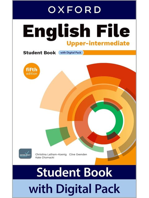 Capa do livro English File Upper-Intermediate - Student Book With Digital Pack - Fifth Edition de Clive | Latham-Koenig Christina | Chomacki Kate Oxenden