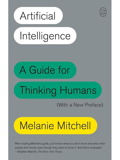 Capa do livro Artificial Intelligence de Melanie Mitchell